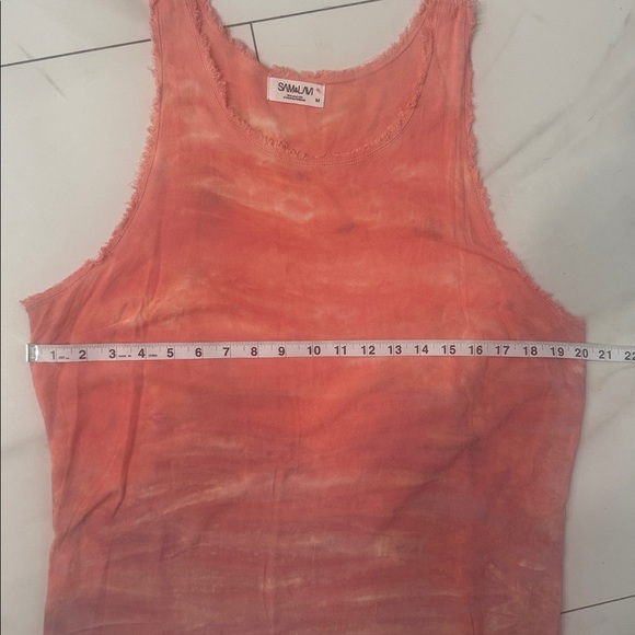 Sam & Lavi Coral Pink to Blue Ombre Maxi Dress - Picture 6 of 10